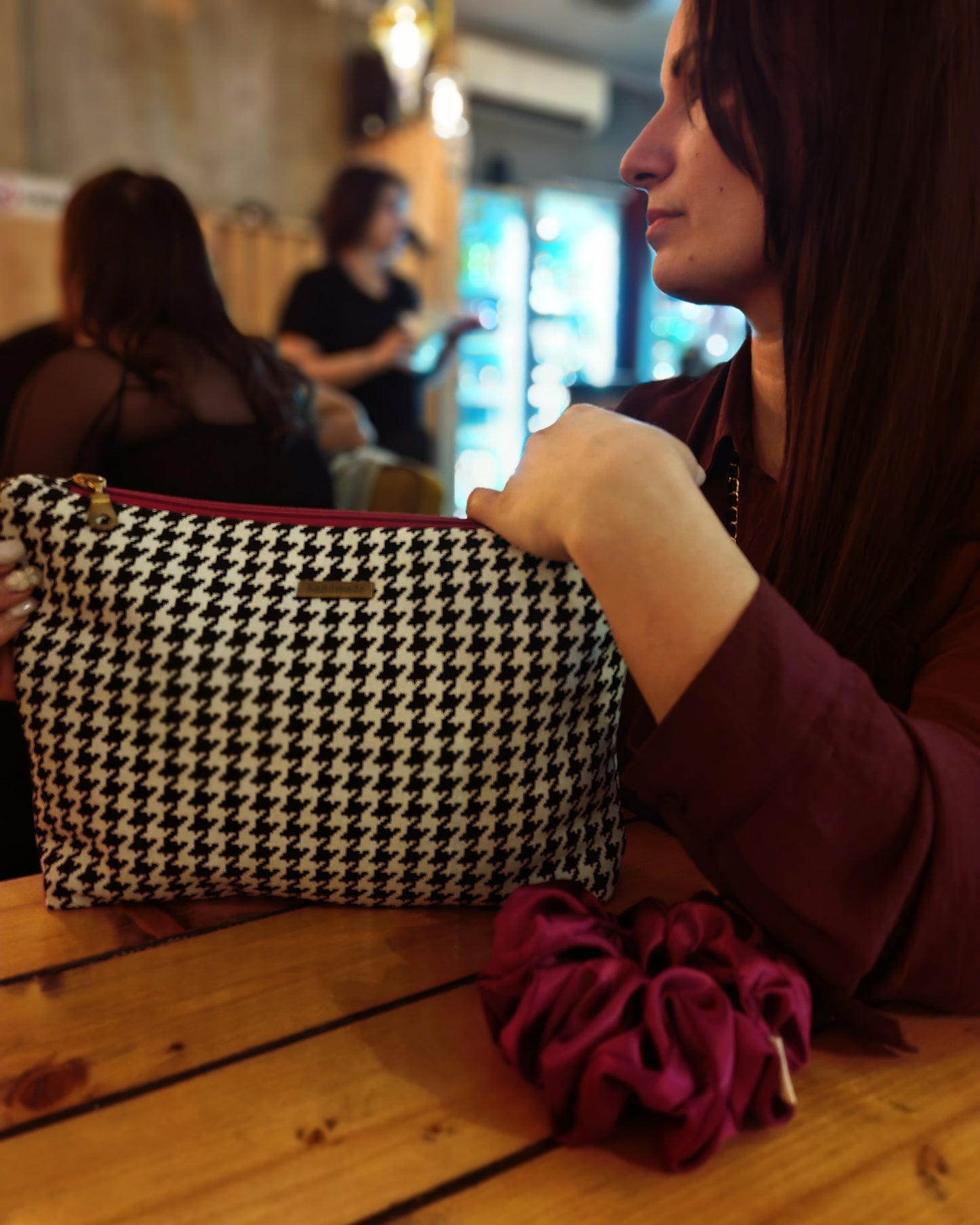 HÉRITAGE – Pied de Poule bag