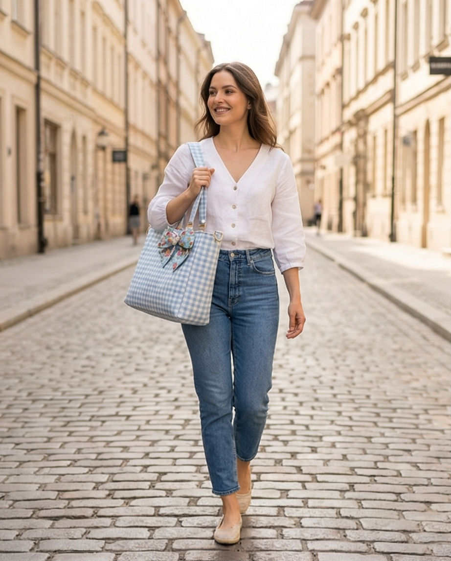 Blue Belle - Tote Bag
