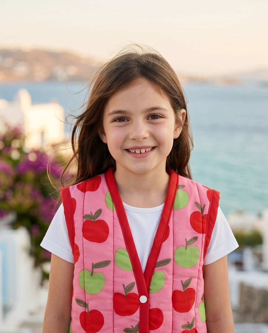 Cottage Apple Vest