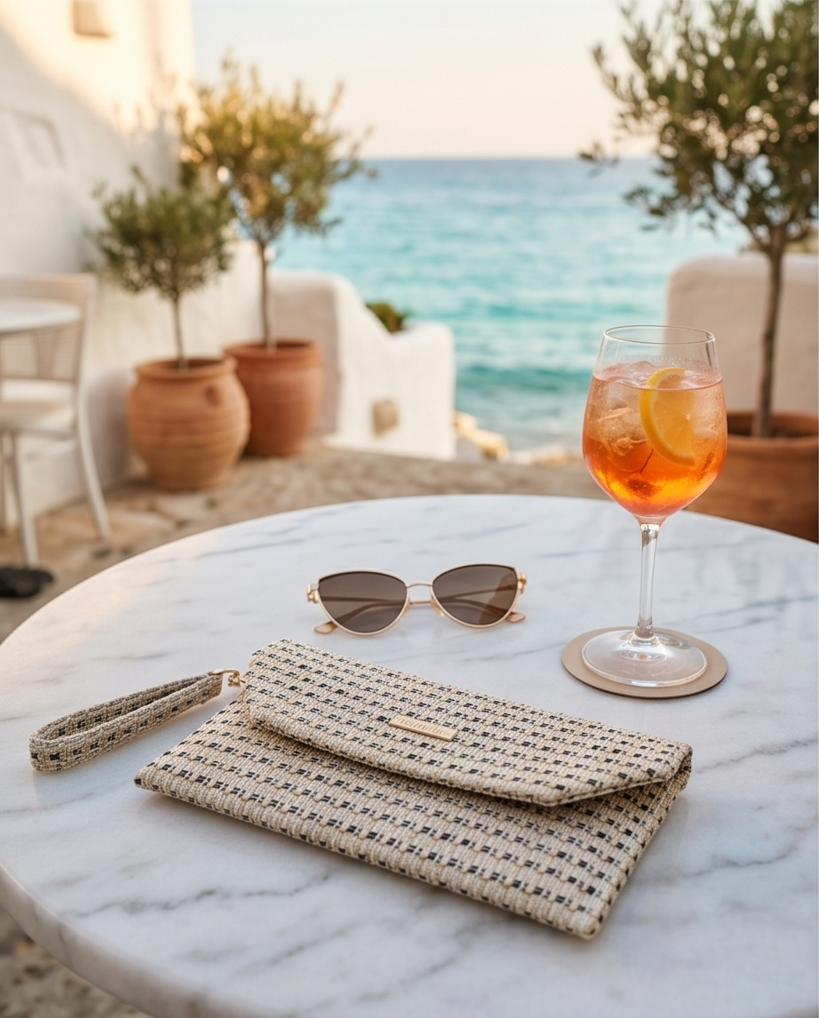 SUMMER MUSE - Envelope clutch