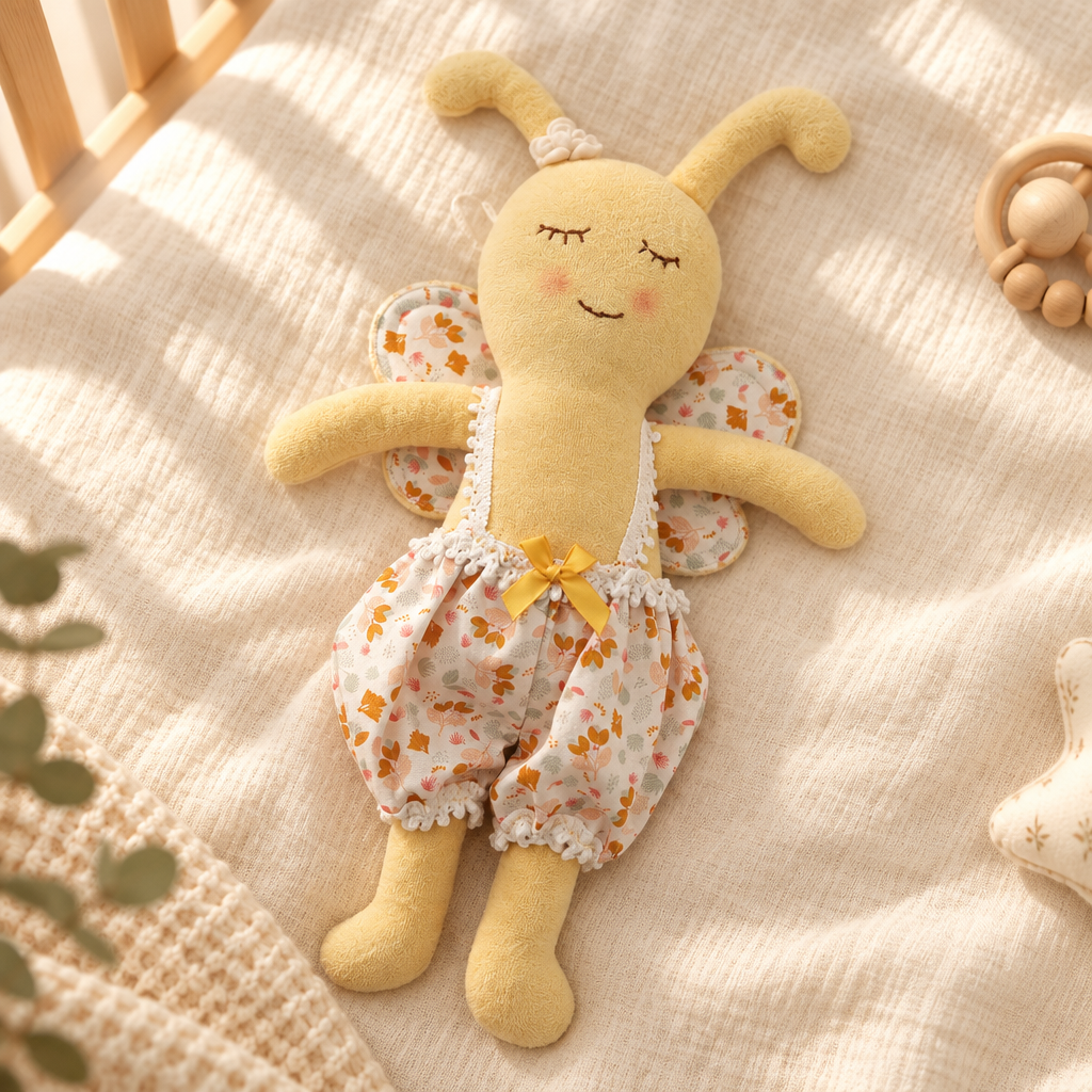 🐝 MÉLIE - Handmade Soft Doll