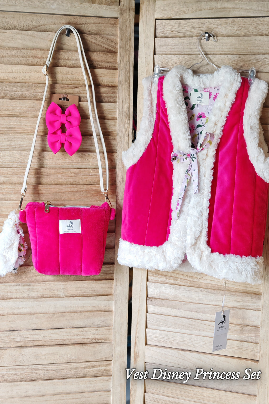 DISNEY PRINCESS – Velvet Reversible Vest