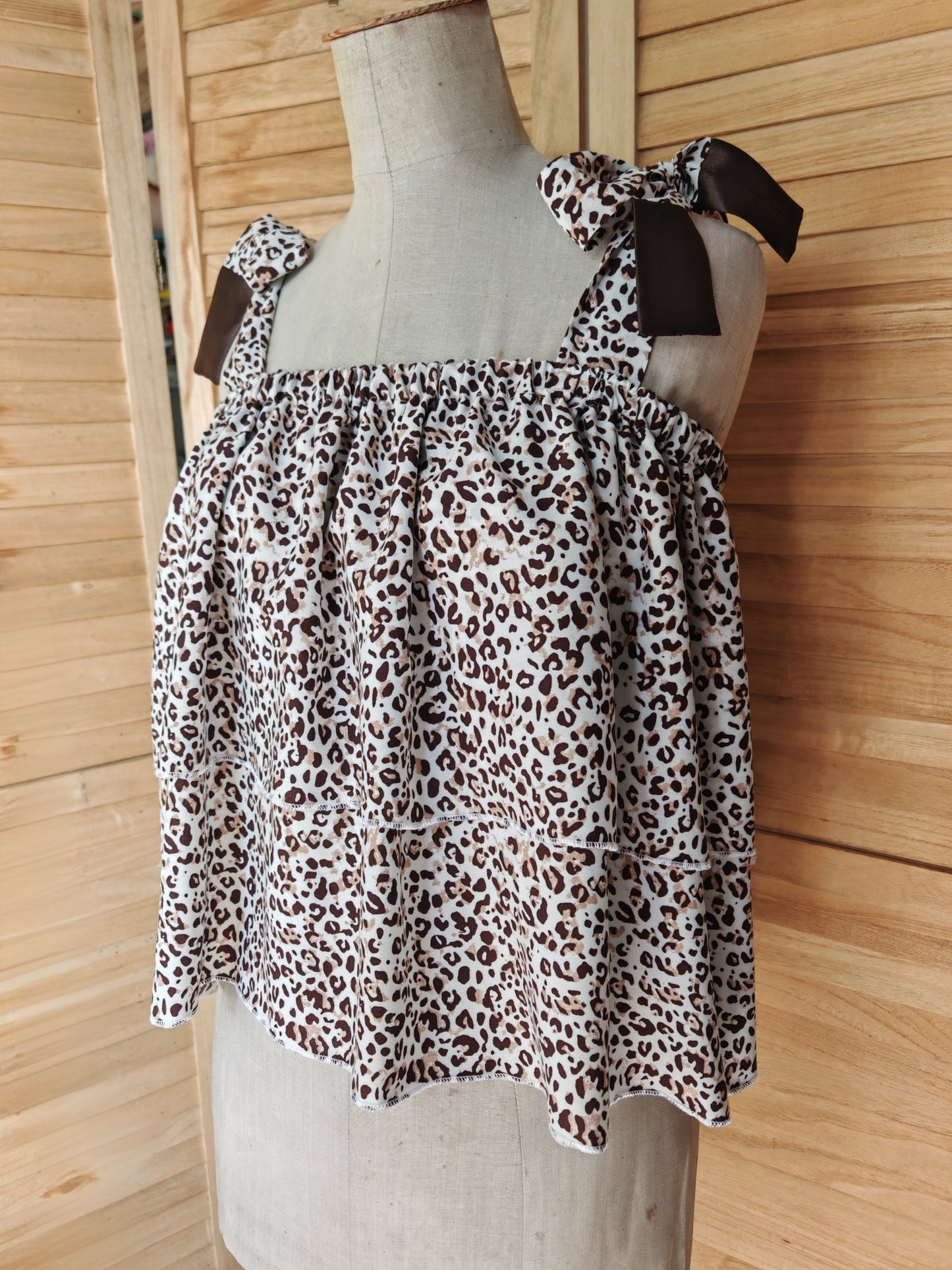 Summer Crop Top with Bows