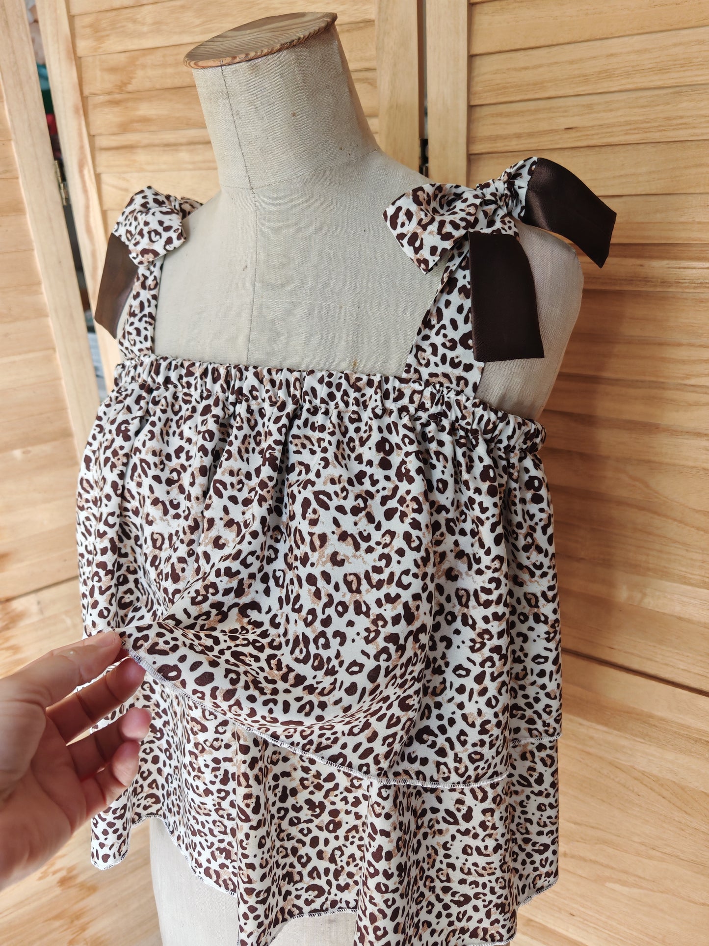 Summer Crop Top with Bows