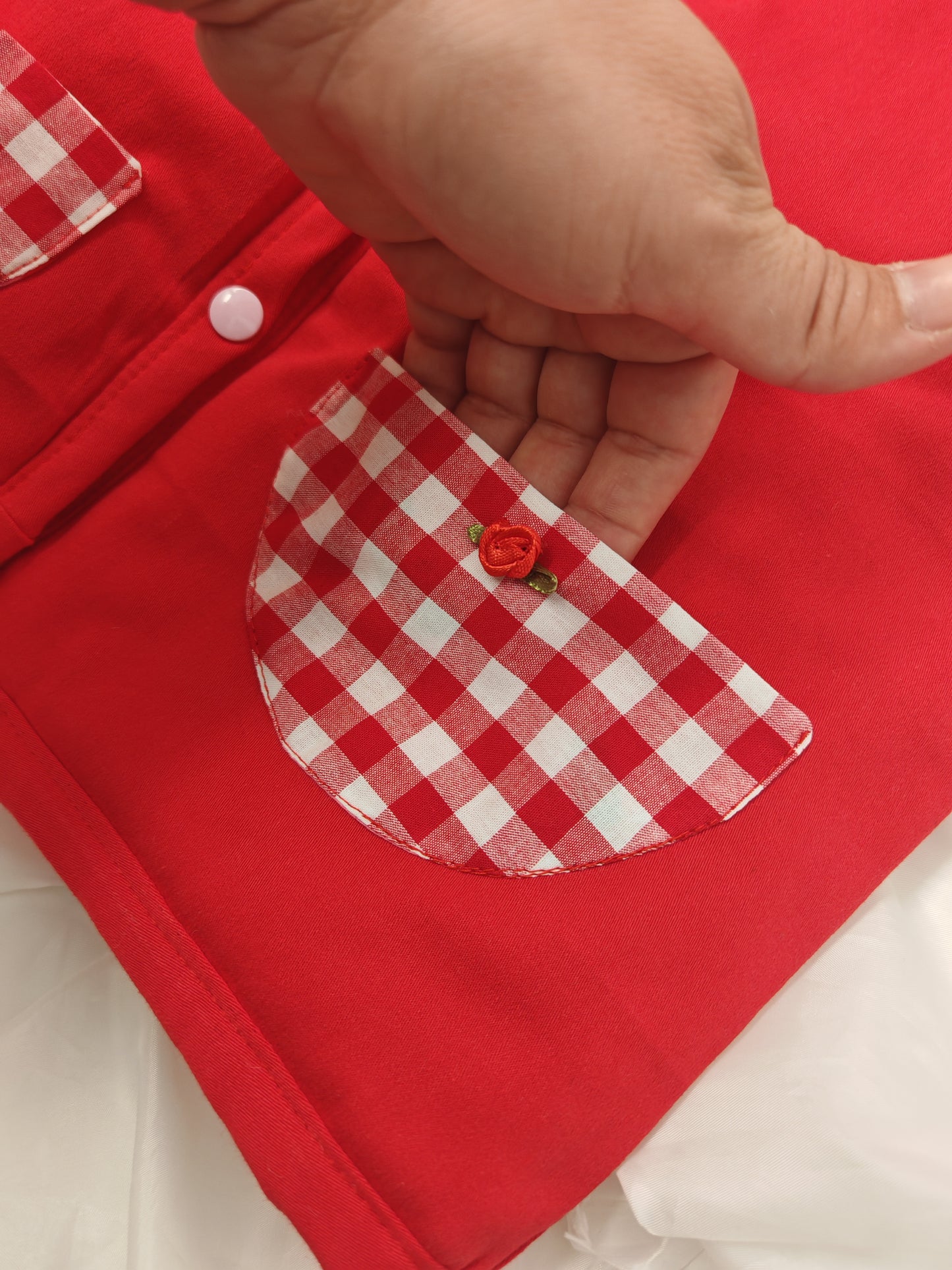 Cottage Apple Vest