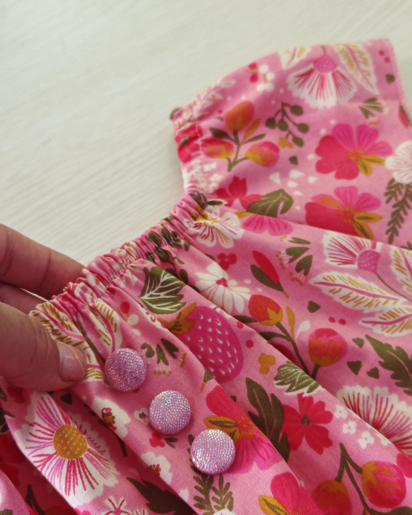 Pink & Mint Garden Princess- skirt Sets