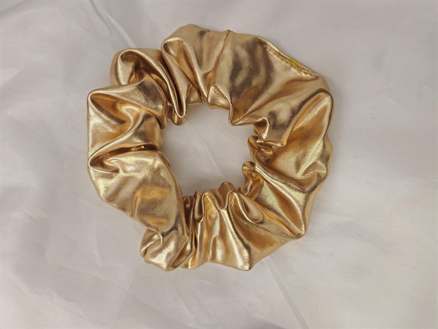 Gold & Silver - hair scrunchies