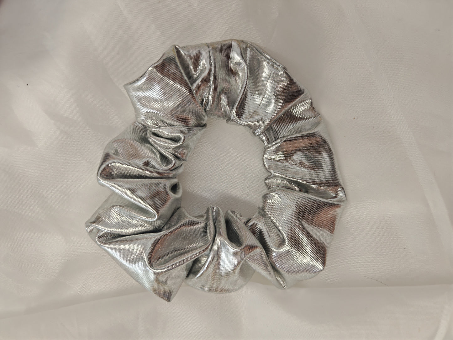 Gold & Silver - hair scrunchies