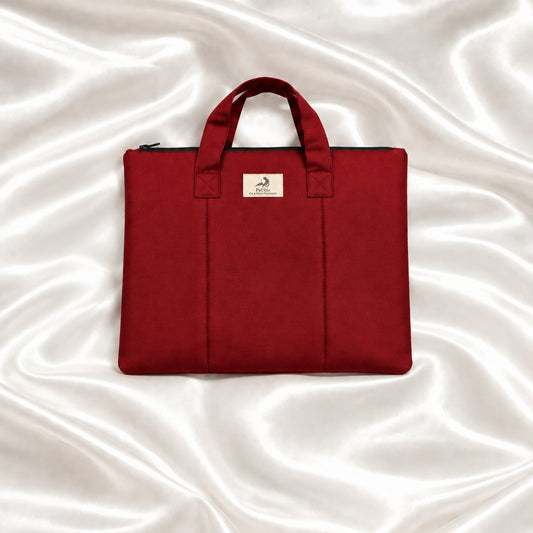 Study Envelope Bag - Burgundy
