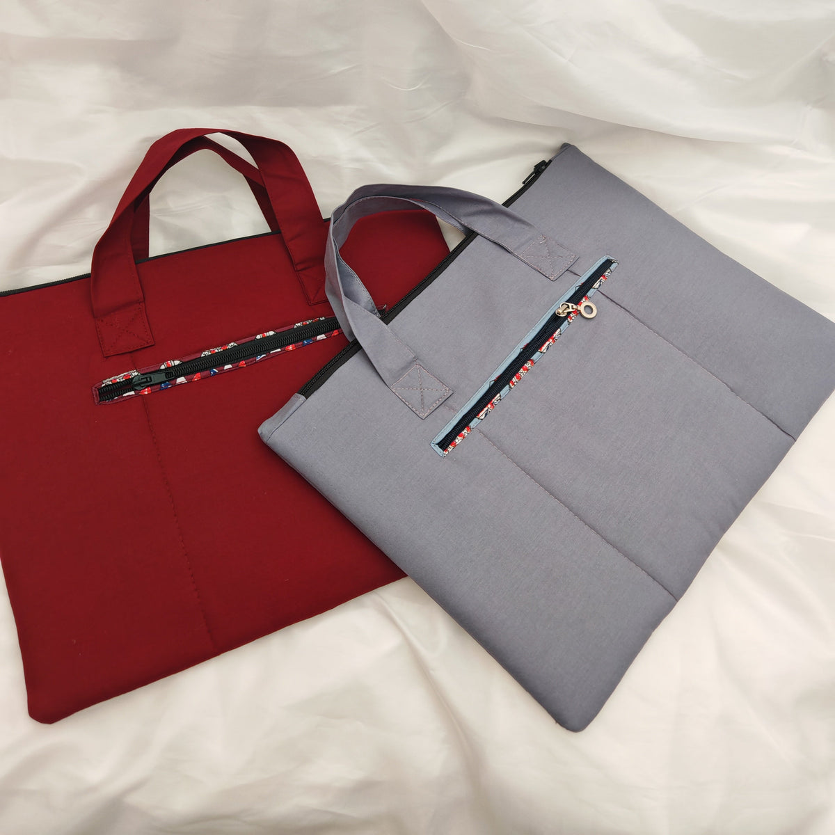 Study Envelope Bag - Burgundy