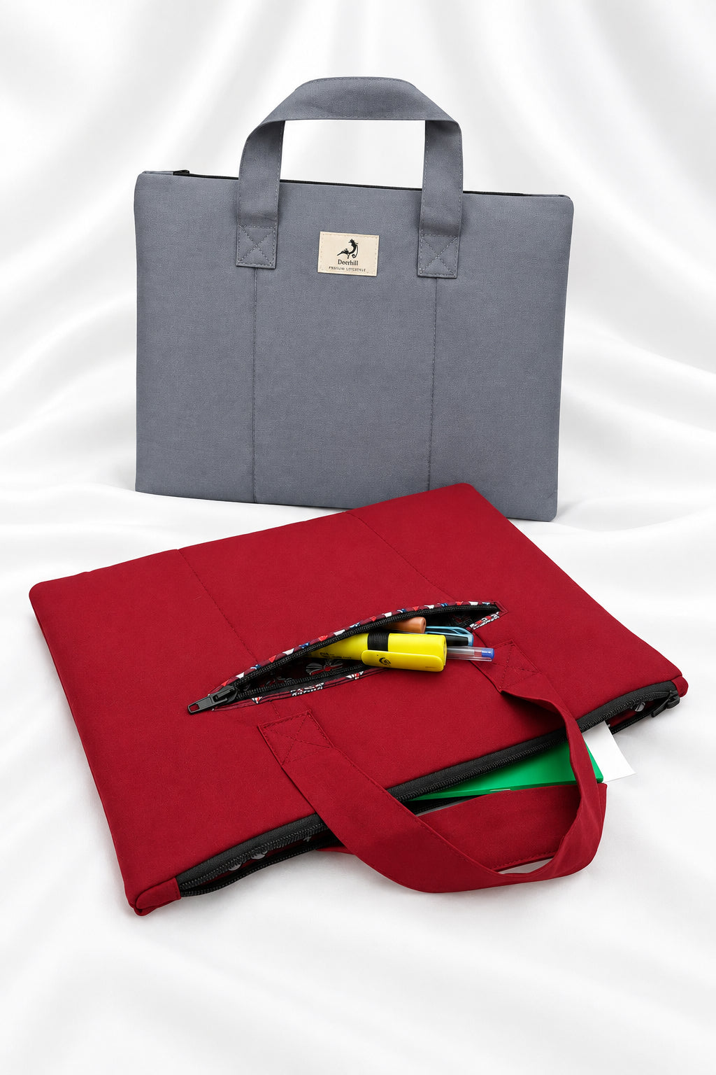Study Envelope Bag - Burgundy