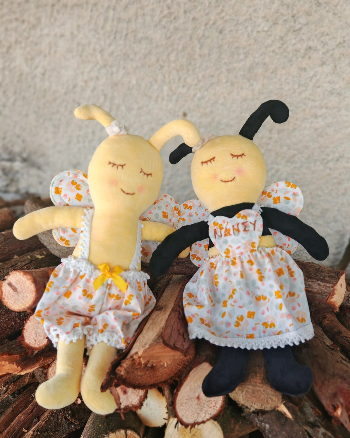 🐝 MÉLIE - Handmade Soft Doll