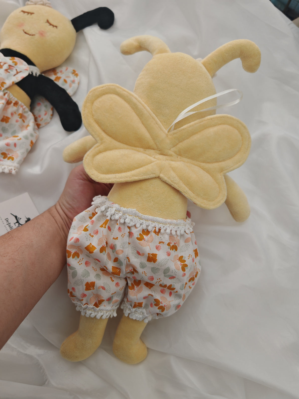 🐝 MÉLIE - Handmade Soft Doll