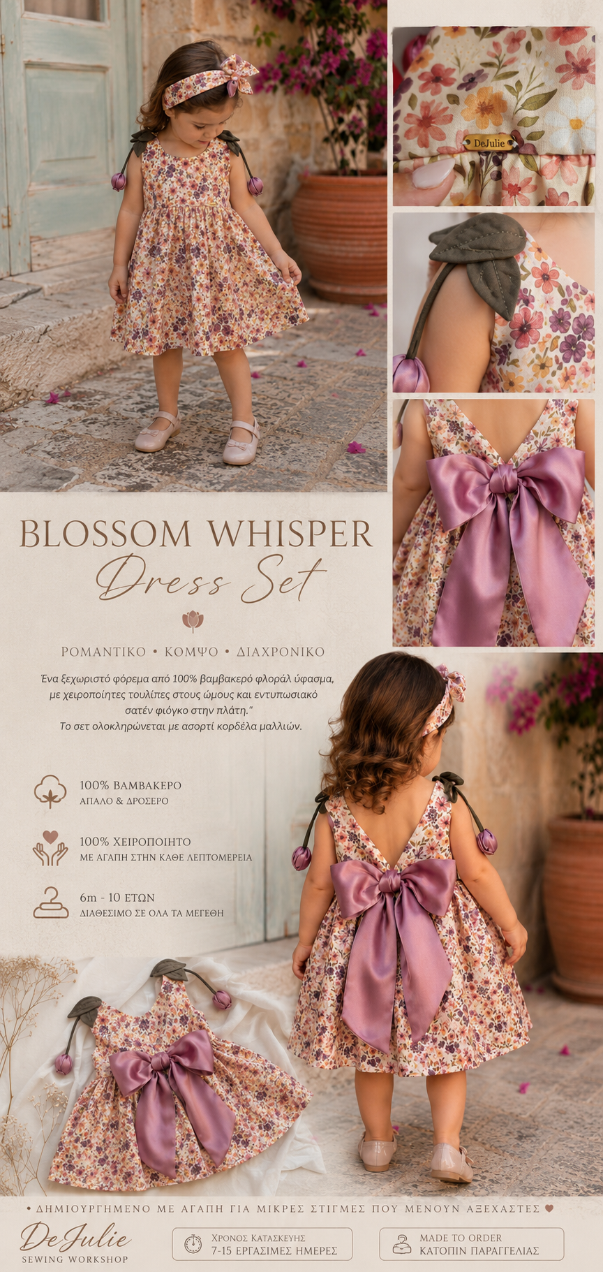 Blossom Whisper - Dress Set